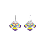 수려한 이족 귀걸이 -노랑 The Elegance of the Yi Earrings - Yellow