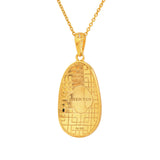 매화 자개 목걸이 Plum Blossom Mosaic Mother of Pearl Necklace