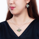 수려한 이족 목걸이 -노랑 The Elegance of the Yi Necklace Yellow