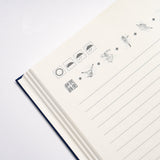 진선인 수첩-블루 Zhen Shan Ren Journal Blue