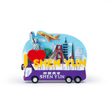 션윈 투어버스 입체 메모 홀더 - Shen Yun Tour Bus 3D Memo Holder
