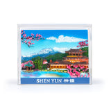 봄날의 매화 입체 메모 홀더 - Plum Blossom Grace 3D Memo Holder