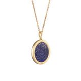 신성한 우아함 - 파인 주얼리 펜던트 (청금석) Divine Grace Fine Jewelry Pendant - Lapis