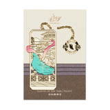 당(唐) 황실의 긴소매 책갈피  Sleeves of the Tang Palace Bookmark