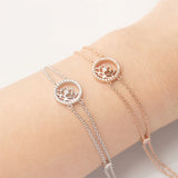 연꽃 선녀 팔찌(실버/로즈골드)	Lotus Fairies Lotus Fairies Bracelet