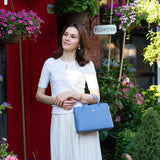 당려풍운(唐麗風韻) 크로스백 (콘플라워블루) - Tang Dynasty Grace Crossbody (Cornflower Blue)