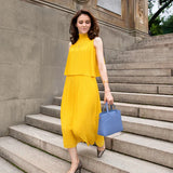 당려풍운(唐麗風韻) 크로스백 (콘플라워블루) - Tang Dynasty Grace Crossbody (Cornflower Blue)