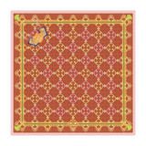 Manchurian Elegance Silk Scarf - Bronze (23"x23") - Shen Yun Shop