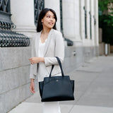 당려풍운(唐麗風韻) 토트백 (블랙) - Tang Dynasty Grace Tote (Black)