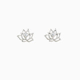 연꽃 선녀 귀걸이(실버/로즈골드)	Lotus Fairies Earrings