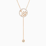 연꽃 선녀 목걸이(실버/로즈골드)	Lotus Fairies Necklace