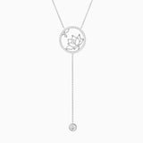 연꽃 선녀 목걸이(실버/로즈골드)	Lotus Fairies Necklace