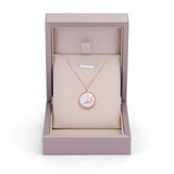 신성한 우아함 - 파인 주얼리 펜던트 (화이트 자개) Divine Grace Fine Jewelry Pendant - White Mother of Pearl