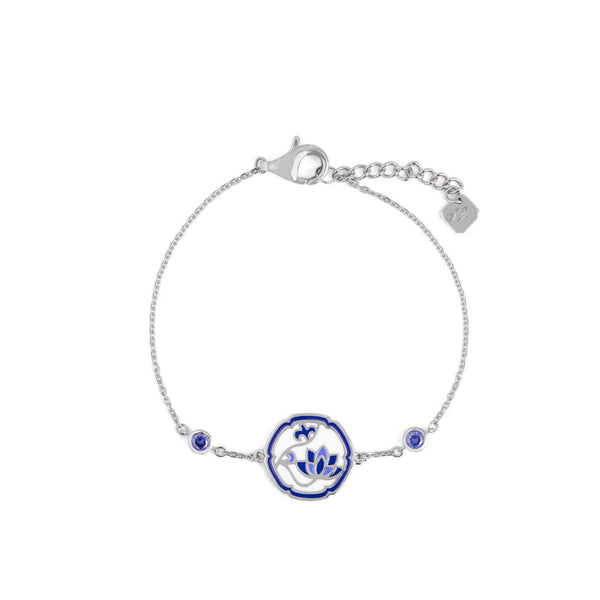푸른연꽃팔찌 Blue and White Lotus Bracelet