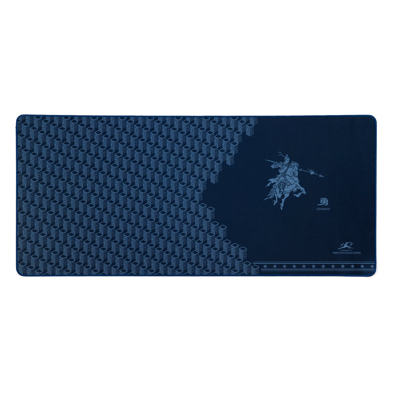 한신 데스크 매트 Riding Along to Rescue Desk Mat