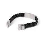 진선인 가죽 팔찌-블랙 Zhen Shan Ren Wondrous Words Leather Bracelet -Black