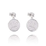 푸른연꽃 귀걸이 Blue and White Lotus Earrings