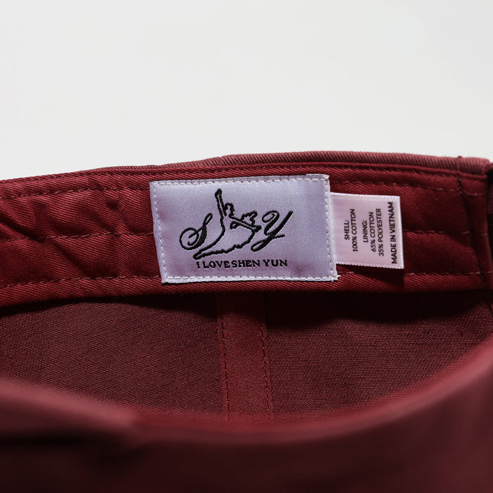 진선인 캡(버건디)  Zhen Shan Ren Classic Cap Collection - Burgundy
