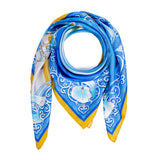 손오공과 용궁 실크 스카프(Monkey King and the Dragon Palace Silk Scarf)