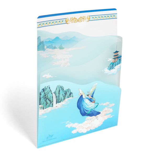 보람봉무 파일홀더  Phoenix of the Sapphire World Multi-Layer File Folder