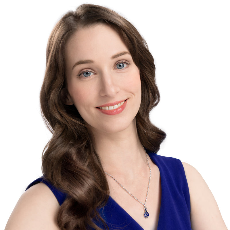 참 컬렉션-우아한 호리병-실버 Porcelain Grace Charm Silver