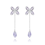 더없는 행복 매듭 귀걸이 실버(Blissful Knot Earrings Silver)