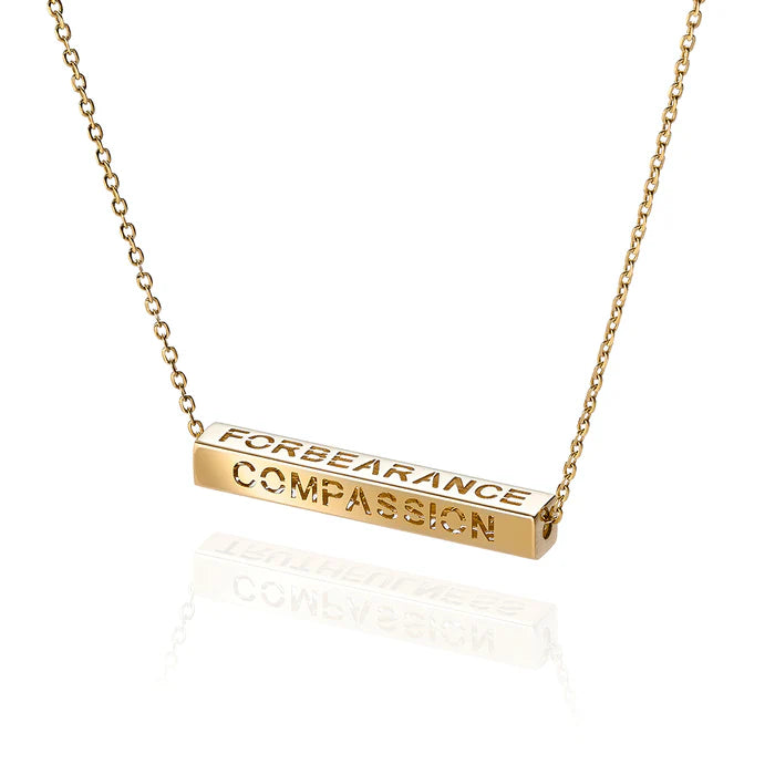 우아한 덕목 진선인 목걸이 14k 옐로우골드  Zhen Shan Ren Elegant Virtues Necklace -14kt Yellow Gold