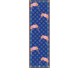 Manchurian Elegance Silk Scarf - Blue (23"x75") - Shen Yun Shop